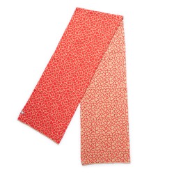 Manta Étnica Rojo y Gris