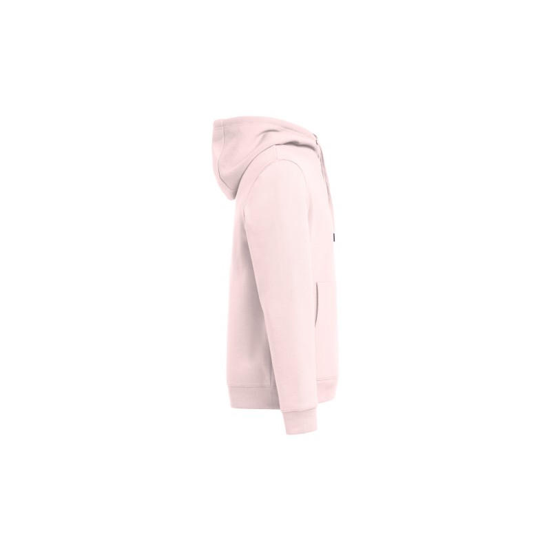 ABPHQTO Sudadera rosa lisa con capucha y rasgados para mujer con bolsillo  canguro
